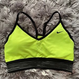 nike dri-fit v-cut sports bra